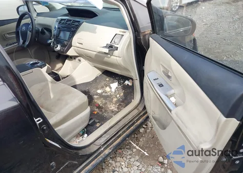 2012 Toyota Prius V Three from USA, damaged, VIN JTDZN3EUXC3106058